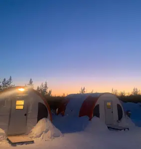 camp huts